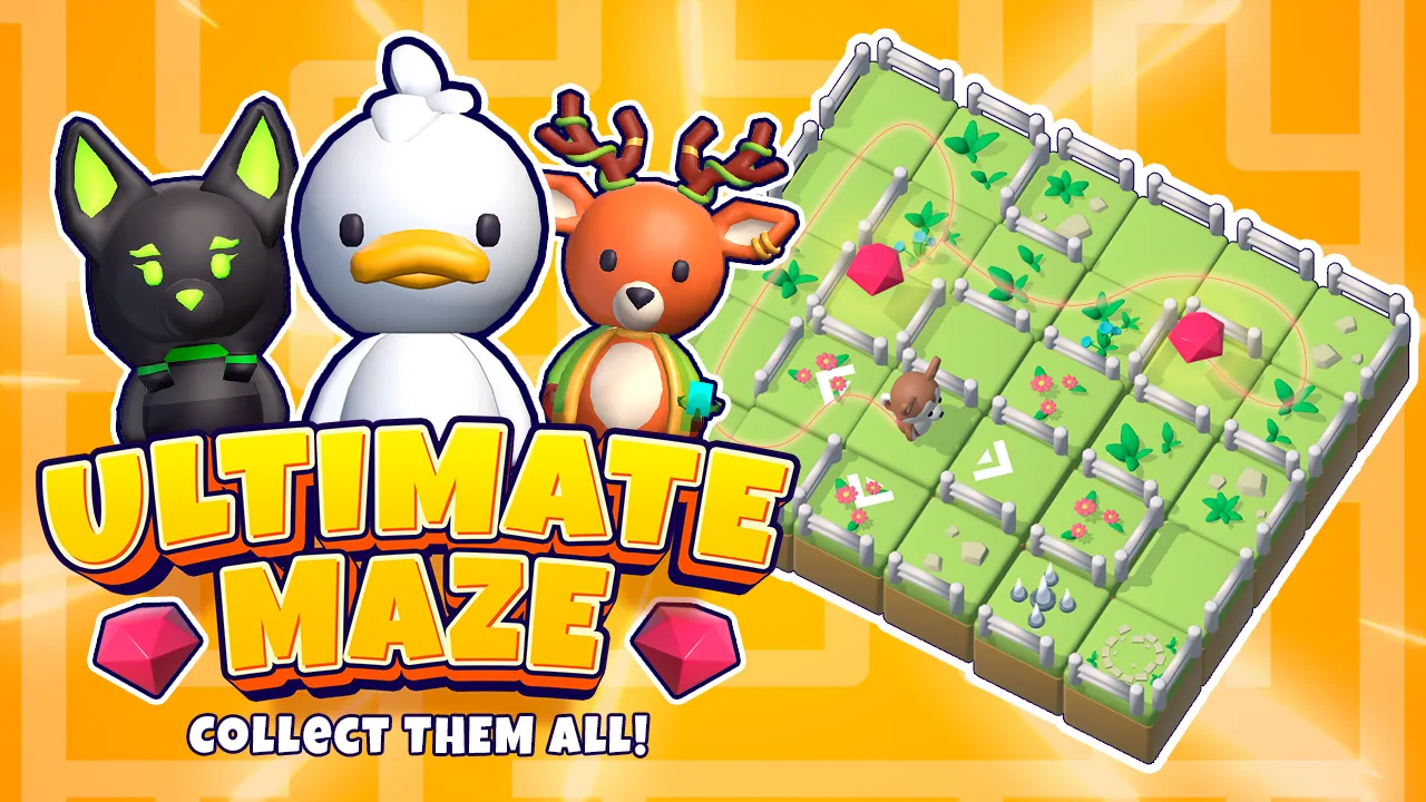 Ultimate Maze Collect Them All