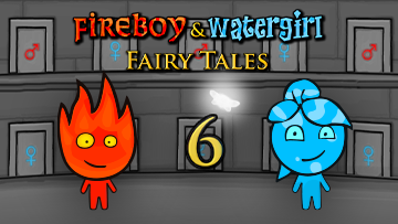 Fireboy and Watergirl 6: Fairy Tales 🔥 Play online
