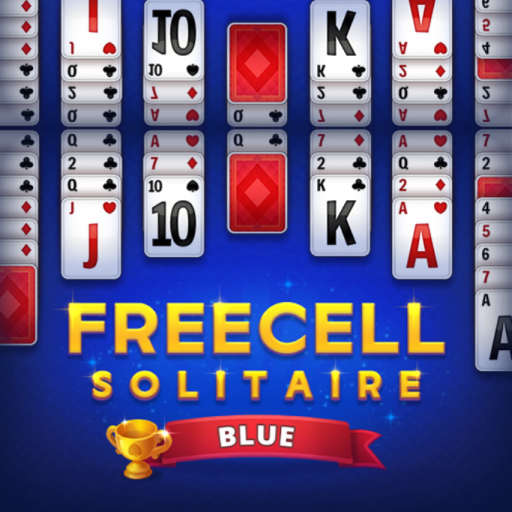 Freecell Solitaire Blue - Jogue no Jogos123