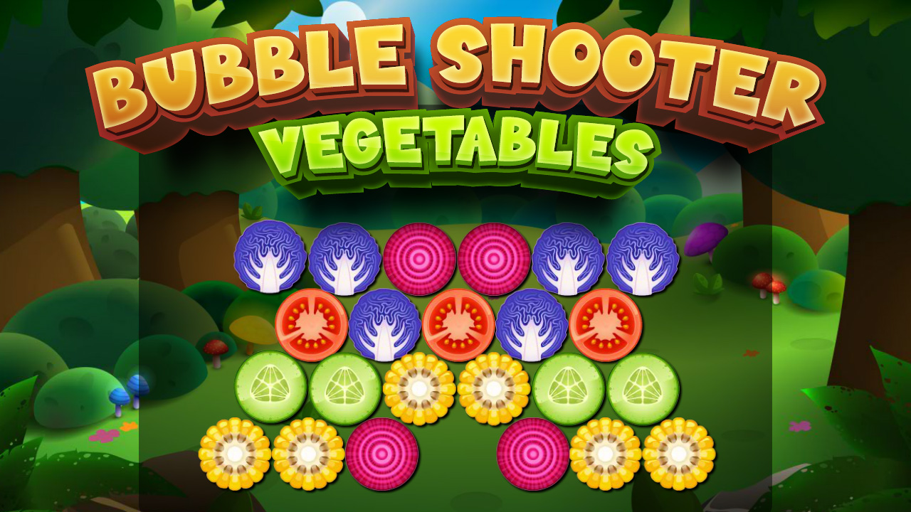 Bubble Shooter Vegetables Play with Libero Fun!